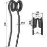 Griffe semoir Ø13mm - Lemken - 35310039