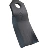 Couteau broyeur 220x80mm, modèle droit - Röll - 308899