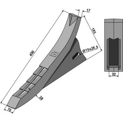 Pointe - Maschio / Gaspardo - R17623310R / R17622980R