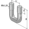 Boulon étrier - M8x1,25 - Lemken - 3 017 760