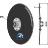 Disque de semoir Ø350x3 - compl. - Kuhn - K3012520