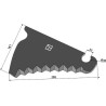 Couteau  pour balle rectangulaire 298mm - AGCO - 700721367