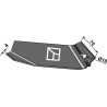 Soc buttoir 210mm - droit - Kubota - A164112761
