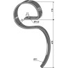 Dent de herse - Köckerling Allrounder - 504004