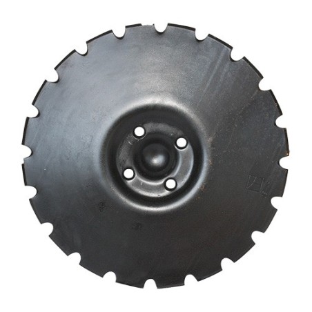 Disque crénelé Ø450x5 - Forges de Niaux