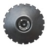 Disque crénelé Ø450x5 - Forges de Niaux