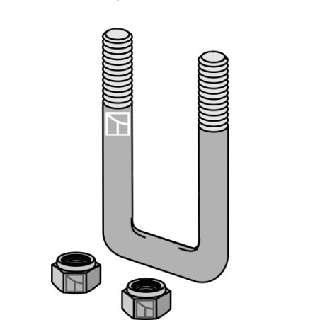 Boulon étrier - M16 x 2