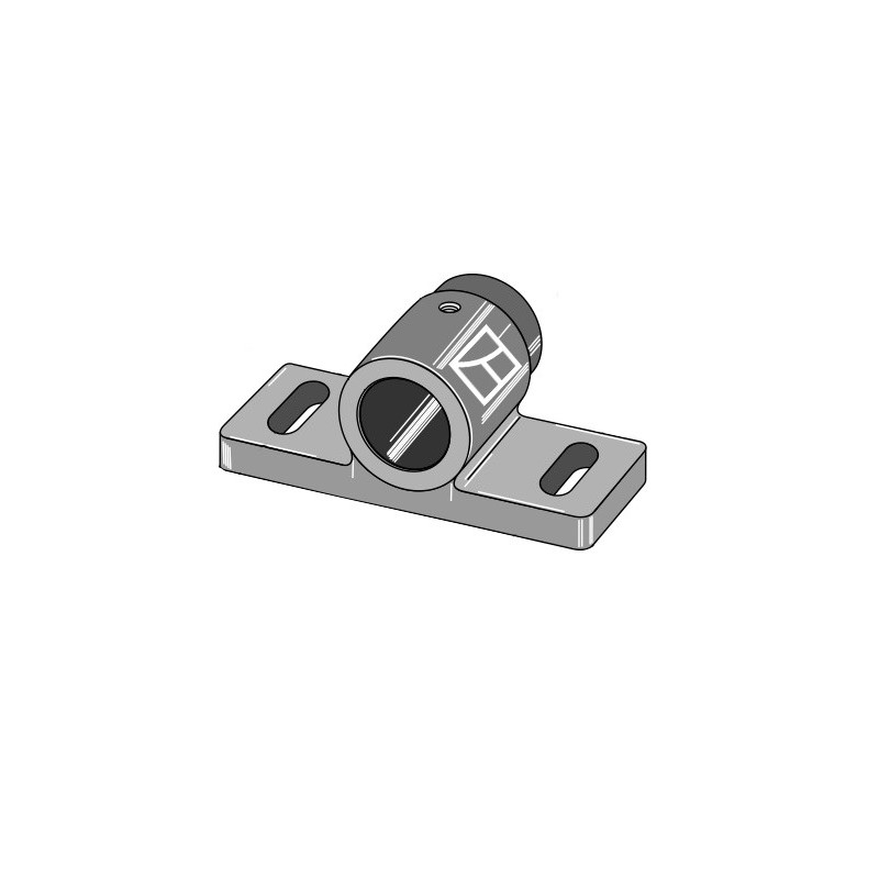 Palier glisseur pour assemblage sur arbre rond Ø60mm
