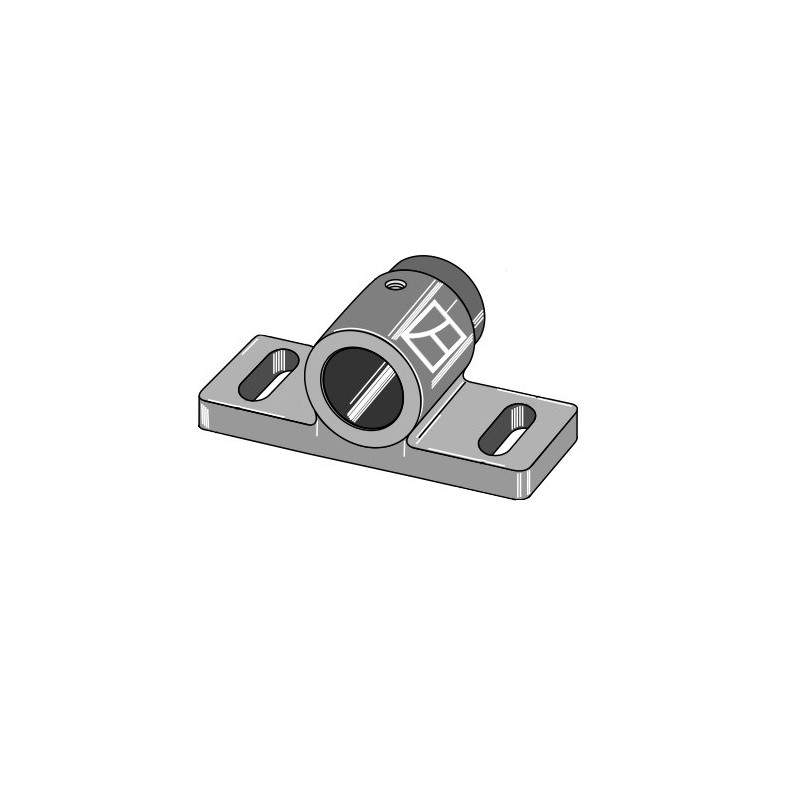 Palier glisseur pour assemblage sur arbre rond Ø50mm