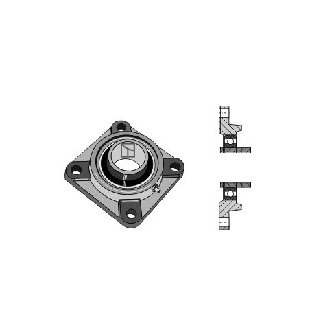 Palier de serrage UCF - Ø30 - Güttler - 75519000