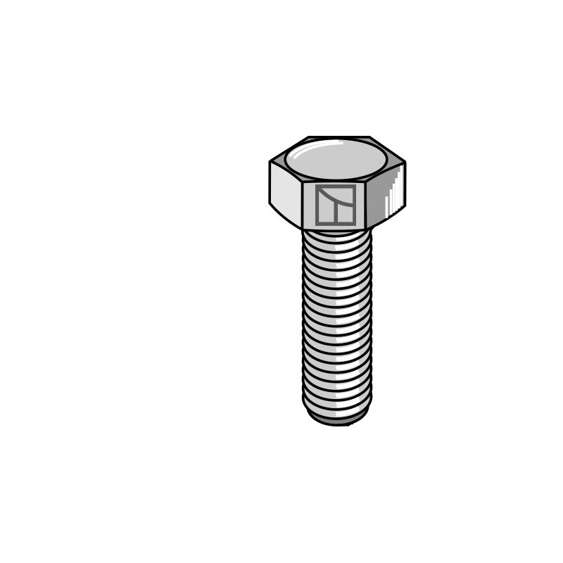 Boulon à tête hexagonal - M12