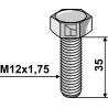 Boulon à tête hexagonal - M12