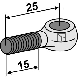 Boulon à oeillet