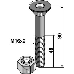 Boulon à six pan creux - Röll - 309260