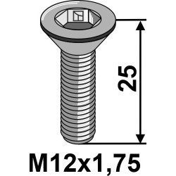 Boulon à six pan creux