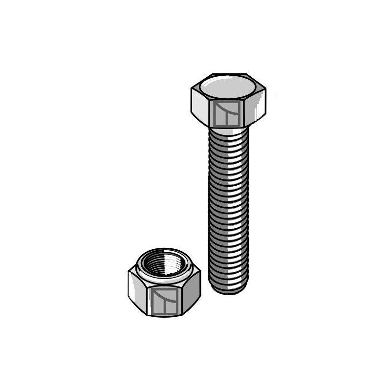 Boulon M16 x 50