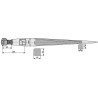Dent de chargeur 1100mm