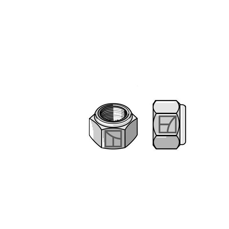 Écrou hexagonal à freinage interne - M14