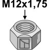 Écrou à freinage interne - M12 - 10.9 - Perfect