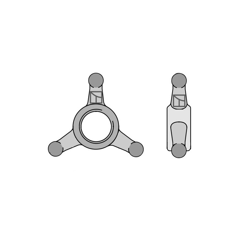 Contre-écrou étoile triangle - John Deere