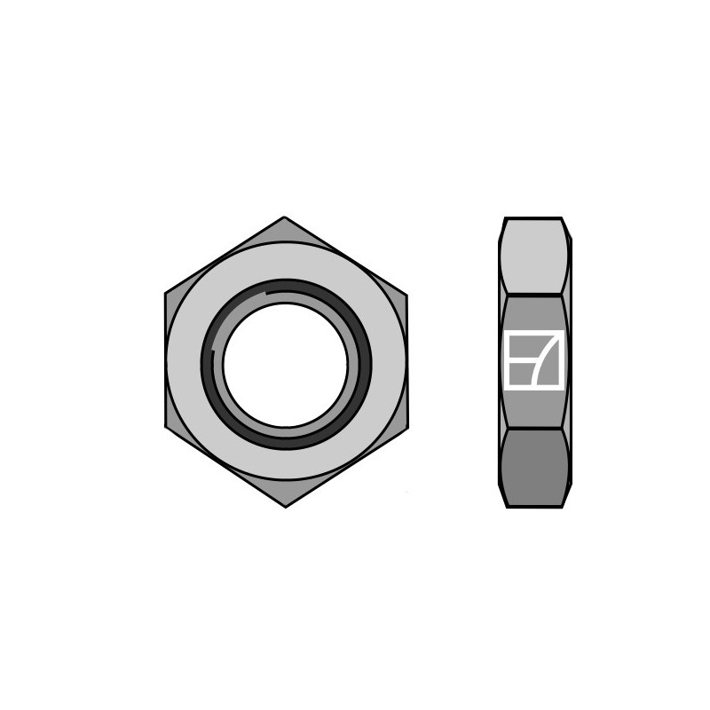 contre-écrou - hexagonal - Fendt