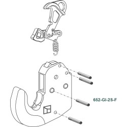 Goupille de serrage 4 pcs
