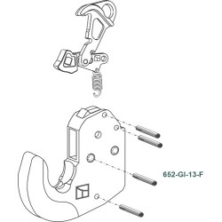 Goupille de serrage 4 pcs