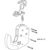 Goupille de serrage 4 pcs