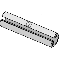 Goupille de serrage Ø6x45 - Case