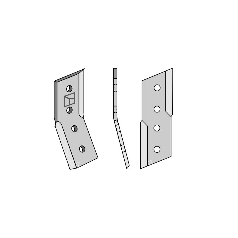 Couteau pour fossoyeuse - Maletti