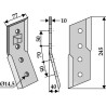 Couteau pour fossoyeuse - Maletti