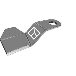 Couteau-faucheur 395mm - droit - Spearhead - 7770730