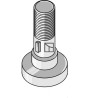 Piton pour montage avec 1 couteau - Schulte - 251-007