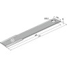 Couteau-faucheur 710mm - Schulte - H401-034