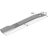 Couteau-faucheur 780mm - gauche - Schulte - H401-058