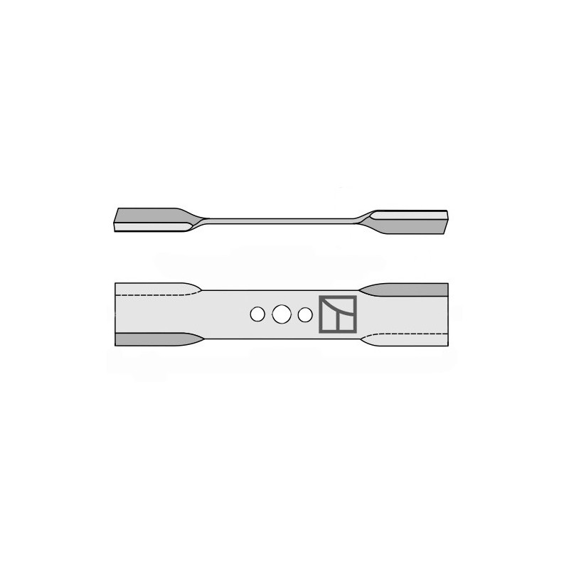 Couteau-faucheur 475mm - gauche - Ilmer