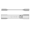Couteau faucheur 690mm - gauche - Fischer