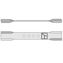 Couteau faucheur 800mm - droit - Fischer