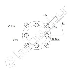 Disque de Déchaumeur Mulcheur Agrisem 560x5 - DIS-552