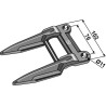 Doigt double - John Deere - Z11228