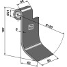 Fléau 187x90mm, droit - Kleine - 14-802-31-00-03
