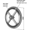Rouleau à tubes - Ø540mm