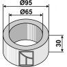 Pièce intercalaire - 30mm