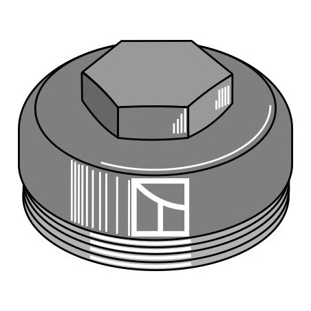 Couvercle - M68x1,5 - SW30