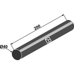 Boudin en élastomère - Maschio / Gaspardo - M65700207R