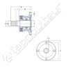 Palier SKF BAA-0005 - Rabe - 9031.40.12