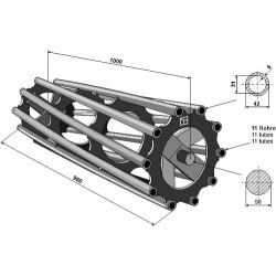 Rouleau tube packer 1000