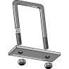 Ètrier de fixation pour cadre 120x120