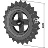 Roue dentée - Ø450mm - Güttler - 75420000