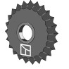 Roue dentée - Ø500mm - Güttler - 75407000